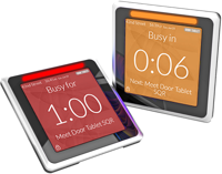 DT-SQR 3.6-inch Android device for room scheduling