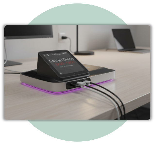 Door Tablet DBD Desk Device 