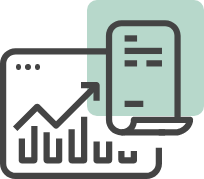 Corporate communications digital signage icon for company announcements updates 