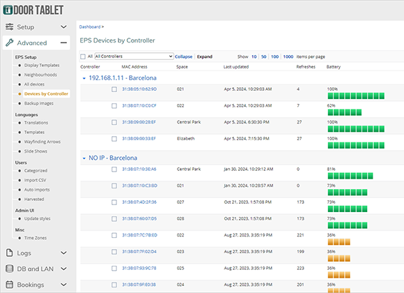 Admin UI