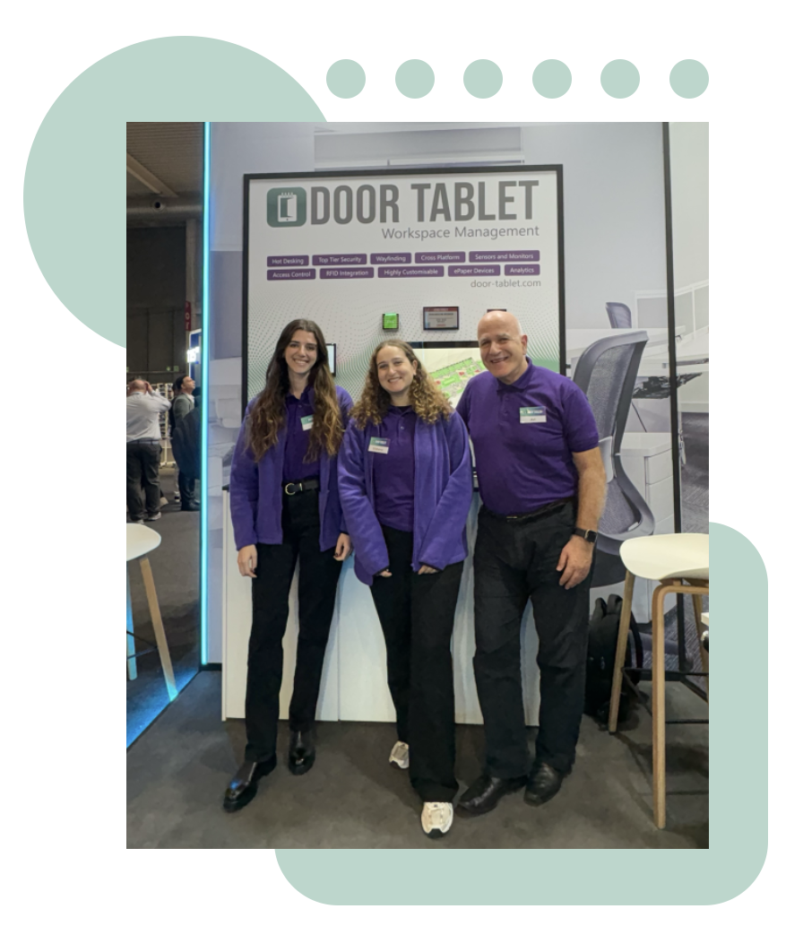 Door Tablet team at ISE 2026