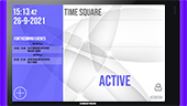 DT-CRE-S 7-inch Android device for room scheduling