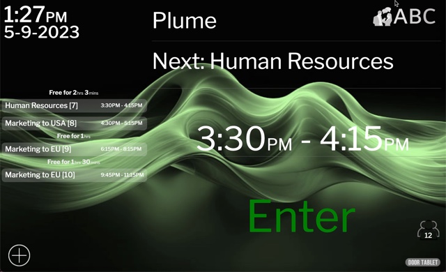 Plume display