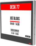 DT-EP4 4-inch ePaper display for desk booking