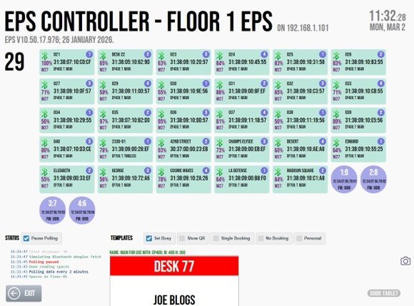 Controller UI
