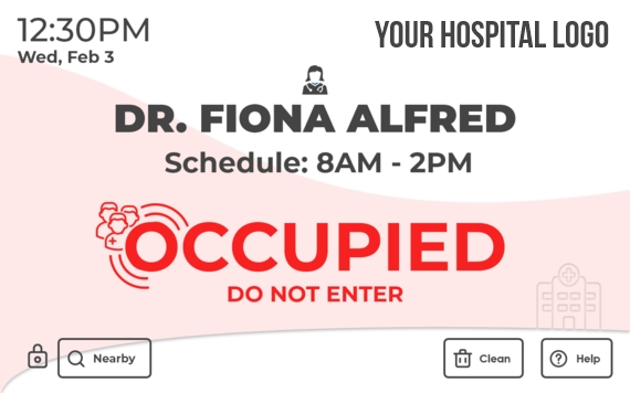 Health care display interface 