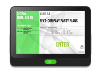 DT-AIO+ 10.1-inch Android device for room scheduling