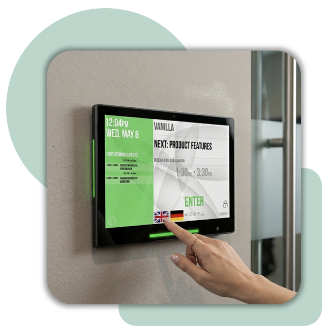Door Tablet Language interchange 