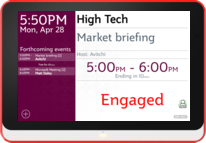 DT-IDA-S 10.1-inch Android device for room scheduling